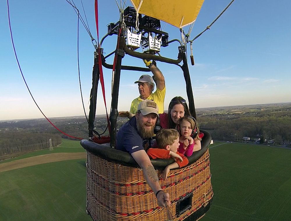 Maryland Hot Air Balloon Flights Rides - Flights in Howard ...